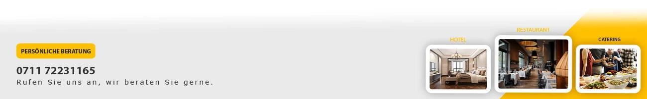 Hochwertiger Gastronomiebedarf.