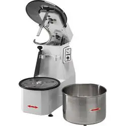GMG Teigknetmaschine 62 Liter / 50 kg Teig, mit Zweiphasige Geschwindigkeit und Geneigtem Bedienfeld, 400 V
