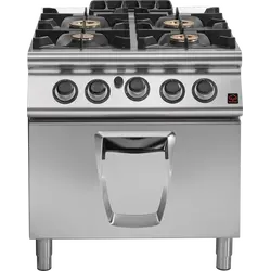 Prismafood Gasherd 4 Brenner mit Gasbackofen