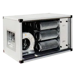 Prismafood Aktivkohlezentrale 1-phasig 70x110x45 Durchlauf: 1450m³/h