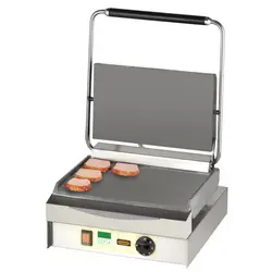 Neumärker Chopper-Grill mit Digitaltimer, glatt, Grillfläche: Glatt