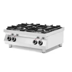 Hendi Gaskocher Kitchen Line 4 Brenner, Tischmodell