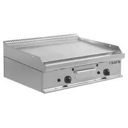 SARO Gas-Griddleplatte Tisch E7/KTG2BBL