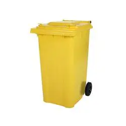 SARO 2 Rad Müllgroßbehälter 80 Liter  -gelb- MGB80GE