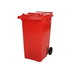 SARO 2 Rad Müllgroßbehälter 80 Liter  -rot- MGB80RO