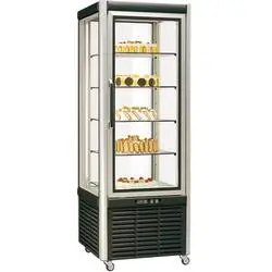 NordCap Cool-Line Panorama-Kühlvitrine PV 35 CL LED