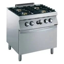 Zanussi Gasherd GH7 / 4FLGB mit Gasbratofen, Ausführung: GH7 / 4FLGB