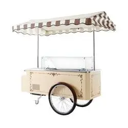 ISA Speiseeiswagen Carrettino - beige, Farbe: Beige
