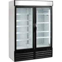 NordCap Gewerbetiefkühlschrank TKU 980 G-LED, Ausführung: TKU 980 G-LED