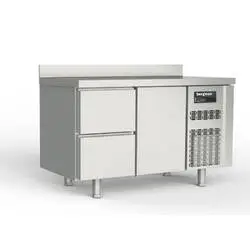 Bergman Profi-Line 700 Kühltisch 2-fach - 2 S / 1 T GN 1/1+ AK