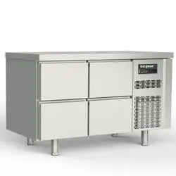 Bergman Profi-Line 700 Tiefkühltisch 2-fach - 4 S / GN 1/1