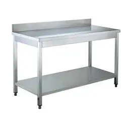 Bergman Basic-Line 600 Arbeitstisch mit Grundboden/Aufkantung B1200