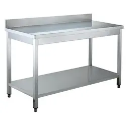 Bergman Basic-Line 700 Arbeitstisch mit Grundboden/Aufkantung B1000