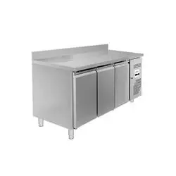 Bergman Basic-Line 700 Kühltisch 3-türig mit Aufkantung - 415 l