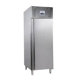 Bergman Basic-Line 700 Gastro Edelstahl-Kühlschrank 1-türig GN 1/1 -429 l