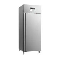 Bergman Basic-Line Edelstahl-Kühlschrank GN 2/1 - 650 l