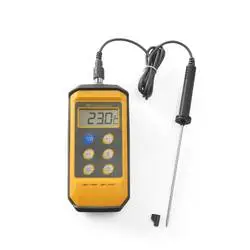 Hendi Stoßfester Thermometer mit Digitalanzeige und Stiftsonde