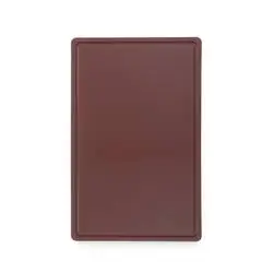 Hendi Schneidbrett HACCP Gastronorm 1/1 Braun, Farbe: Braun