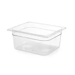 Hendi Polykarbonat transparent Gastronorm Behälter 1/2 4 L, Variante: 4 L