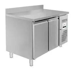 Bergman Basic-Line 700 Tiefkühltisch 2-türig mit Aufkantung - 280 l