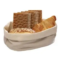 Ovale Brottasche groß