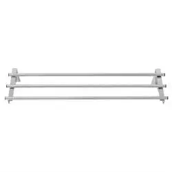 Vogue Edelstahl Wandregal 120x30cm