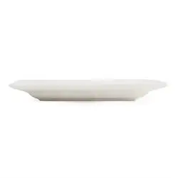 Olympia Lumina rechteckige Teller mit breitem Rand 27,5cm