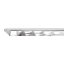Bolero quadratischer Bistrotisch Edelstahl 1 Bein 70cm