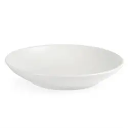 Olympia Whiteware tiefe runde Teller 26cm