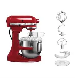 Kitchenaid K5 Mixer Rot
