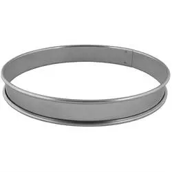 Matfer Bourgeat Flacher Tortenring Edelstahl 28cm