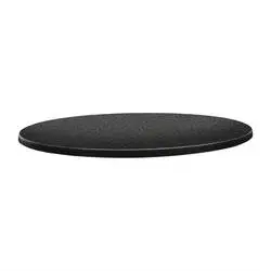 Topalit Classic Line runde Tischplatte anthrazit 80cm
