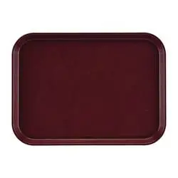 Cambro Epictread rechteckiges rutschfestes Fiberglastablett bordeaux 41,5x30,5cm