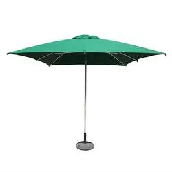 Eden Milan Quadratischer Sonnenschirm 2,5 x 2,5 m Grün
