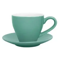 Olympia Cafe Untertassen aqua 11,7cm