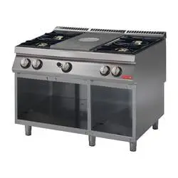 Gastro M Gasherd mit Glühplatte GM70/120TPPCG2