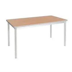 Gopak Enviro rechteckiger Indoor-Esstisch Birkeneffekt 1400mm