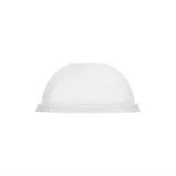 Vegware Kompostierbare gewölbte Deckel für Kaltgetränkebecher 34cl und 45,5cl