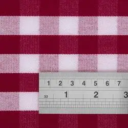 Mitre Comfort Gingham Tischdecke rot-weiß kariert 178cm