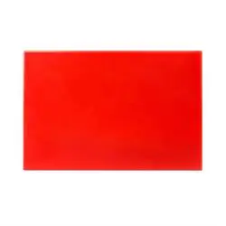 Hygiplas standard Schneidebrett mit hoher Dichte rot