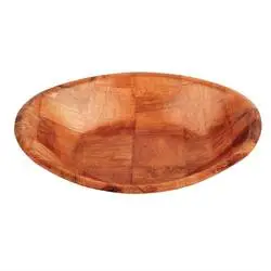 Ovale Holzschale 30,5 x 22,9cm 