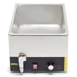 Buffalo Bain-Marie mit Ablaufhahn