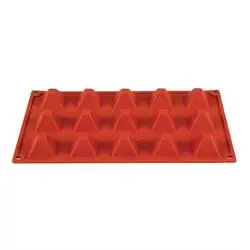 Pavoni Formaflex Backform Silikon 15 Pyramiden