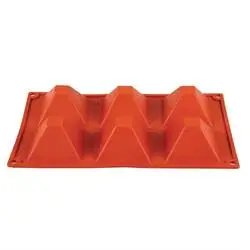 Pavoni Formaflex Backform Silikon 6 Pyramiden
