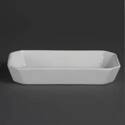 Olympia Whiteware rechteckige Snackschalen 23,5cm (6 Stück)