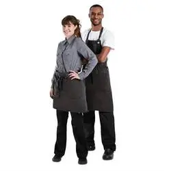 Chef Works Urban Dorset Latzschürze zinngrau