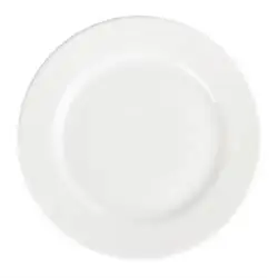Olympia Whiteware Teller mit breitem Rand 31cm
