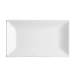 Olympia Whiteware rechteckige Servierteller 25 x 15cm