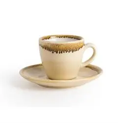 Olympia Kiln Espressotassen Sandstein 8,5cl