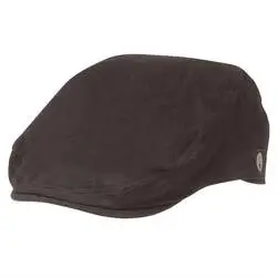 Chef Works Flache Kappe schwarz L